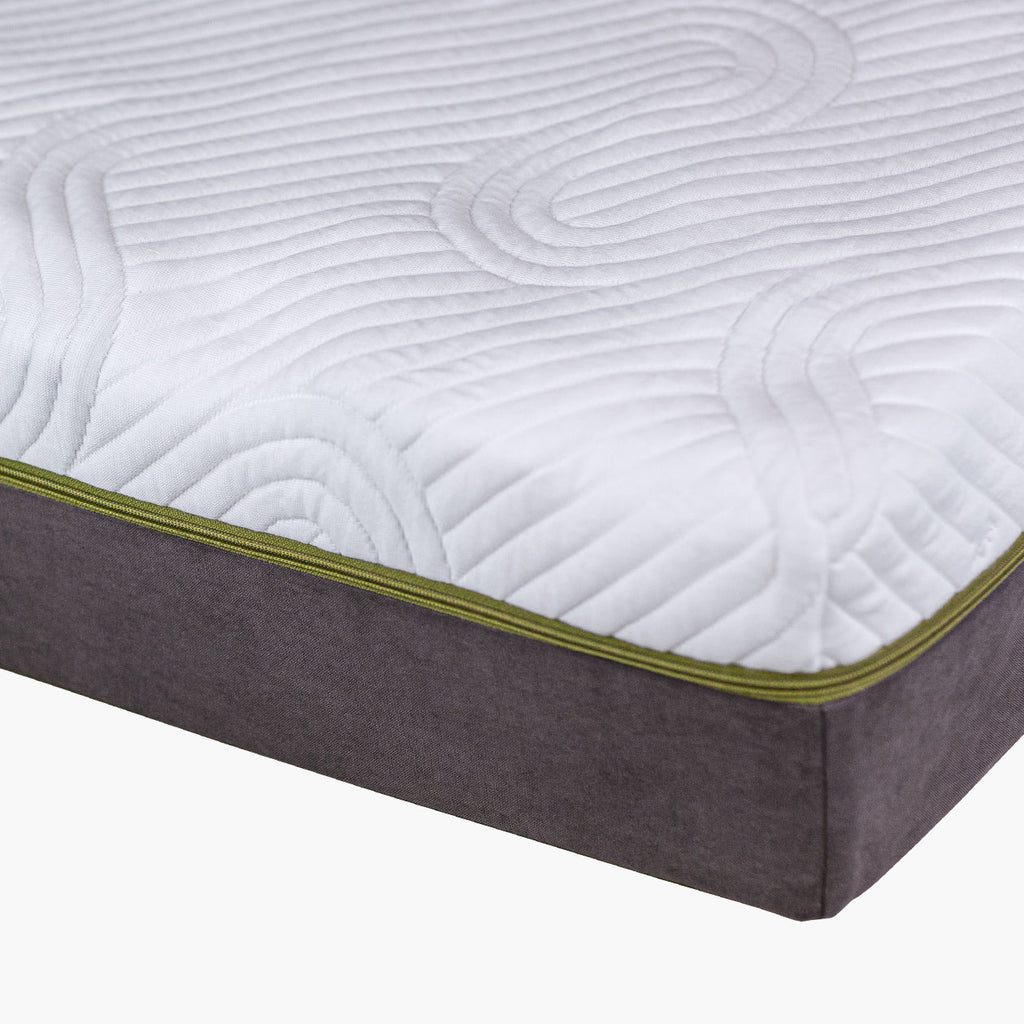 paleo mattress vollständig bezogen Ecke